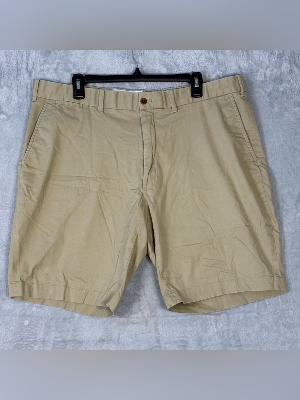 Polo Golf Ralph Lauren Men's Cotton Twill Classic Fit Stretch Shorts Sz 38 Beige